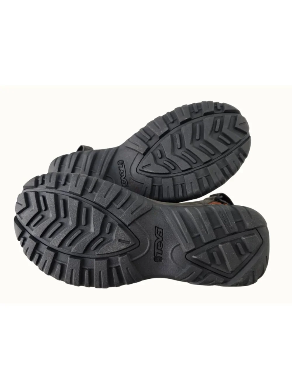 Teva Mens Katavi 2 Sport Sandals Size 13 Gray Leather Outdoor Hiking 1019192